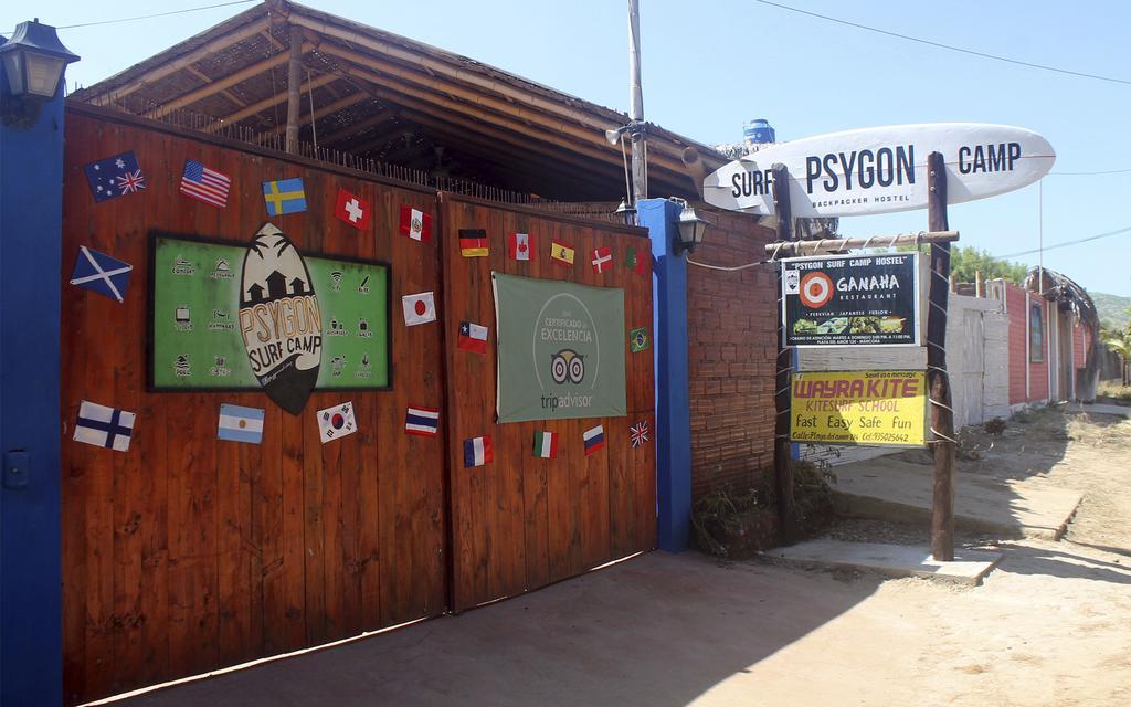 Psygon Surf Camp Hostel Mancora Exterior photo